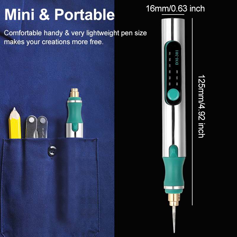 Supplier engraving pen dimensions